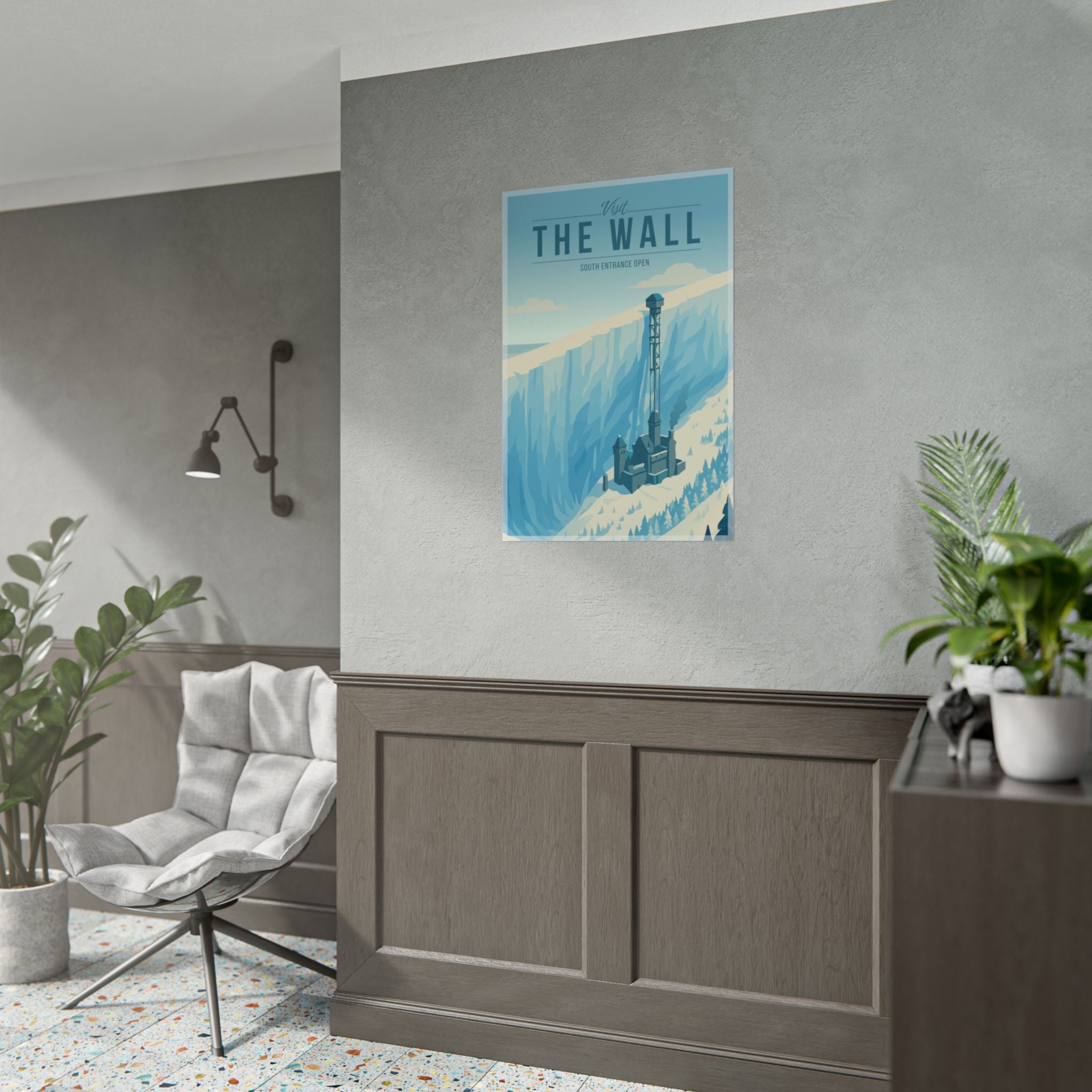 The Wall Travel Poster