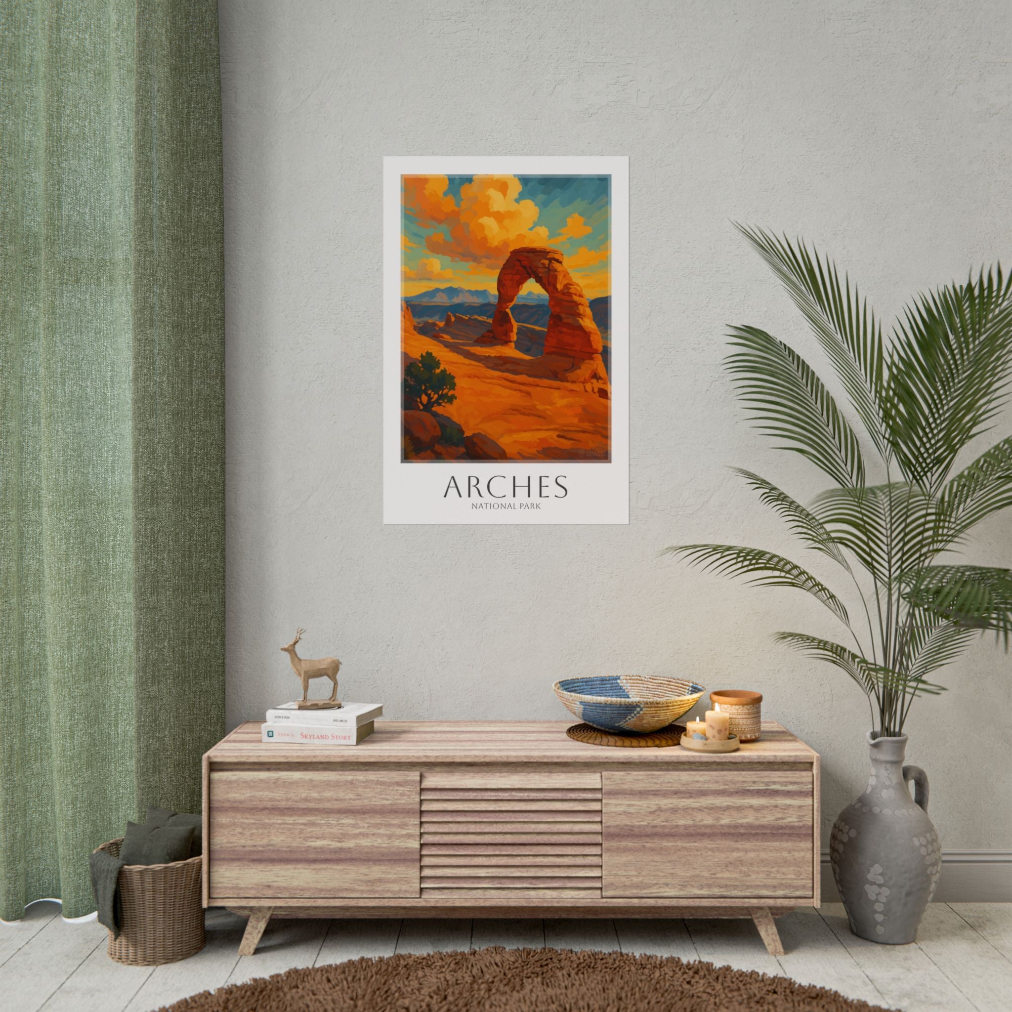 ARCHES * Travel Poster * National Park Wall Art