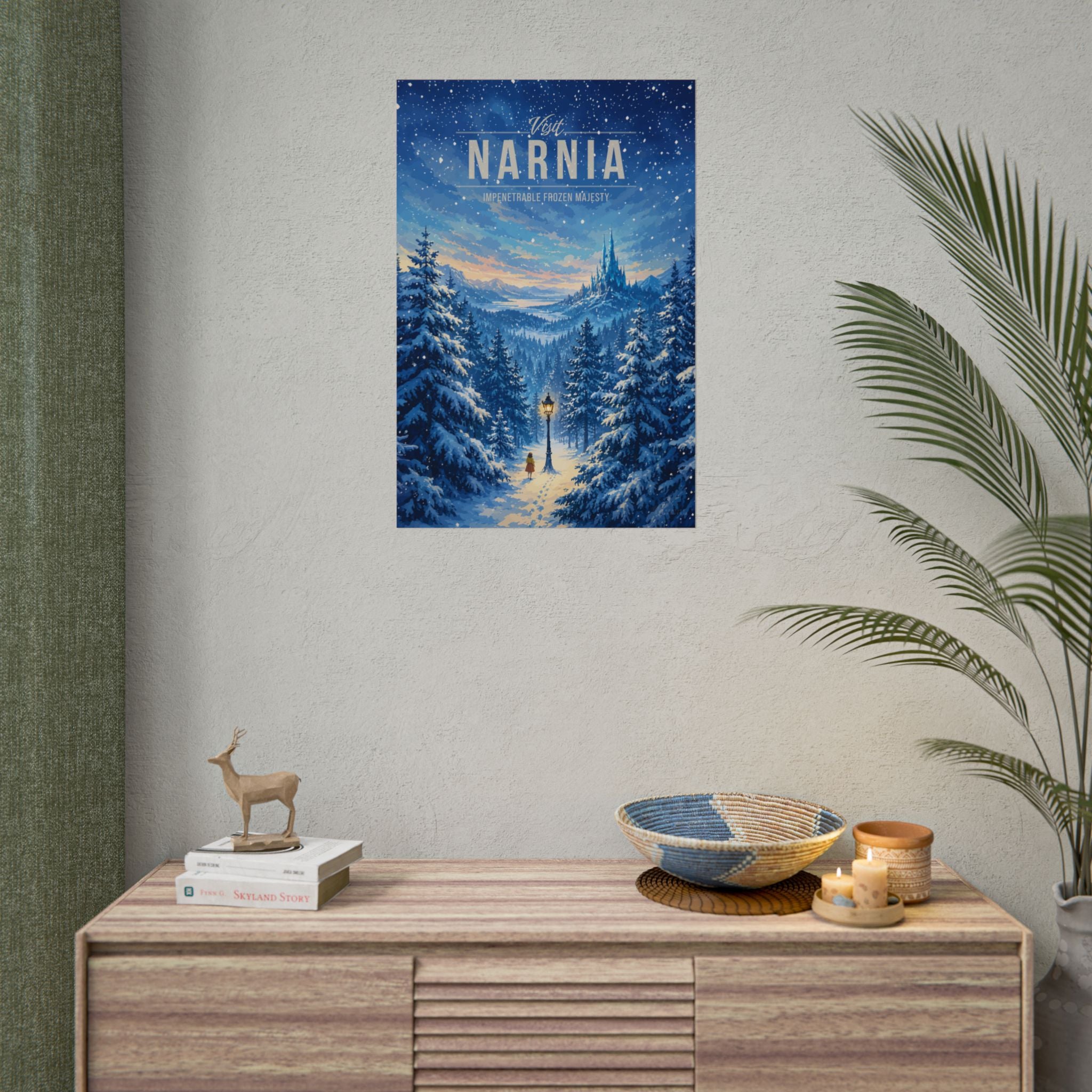 Narnia Travel Poster
