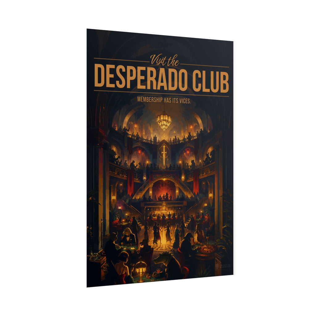 Desperado Club Travel Poster