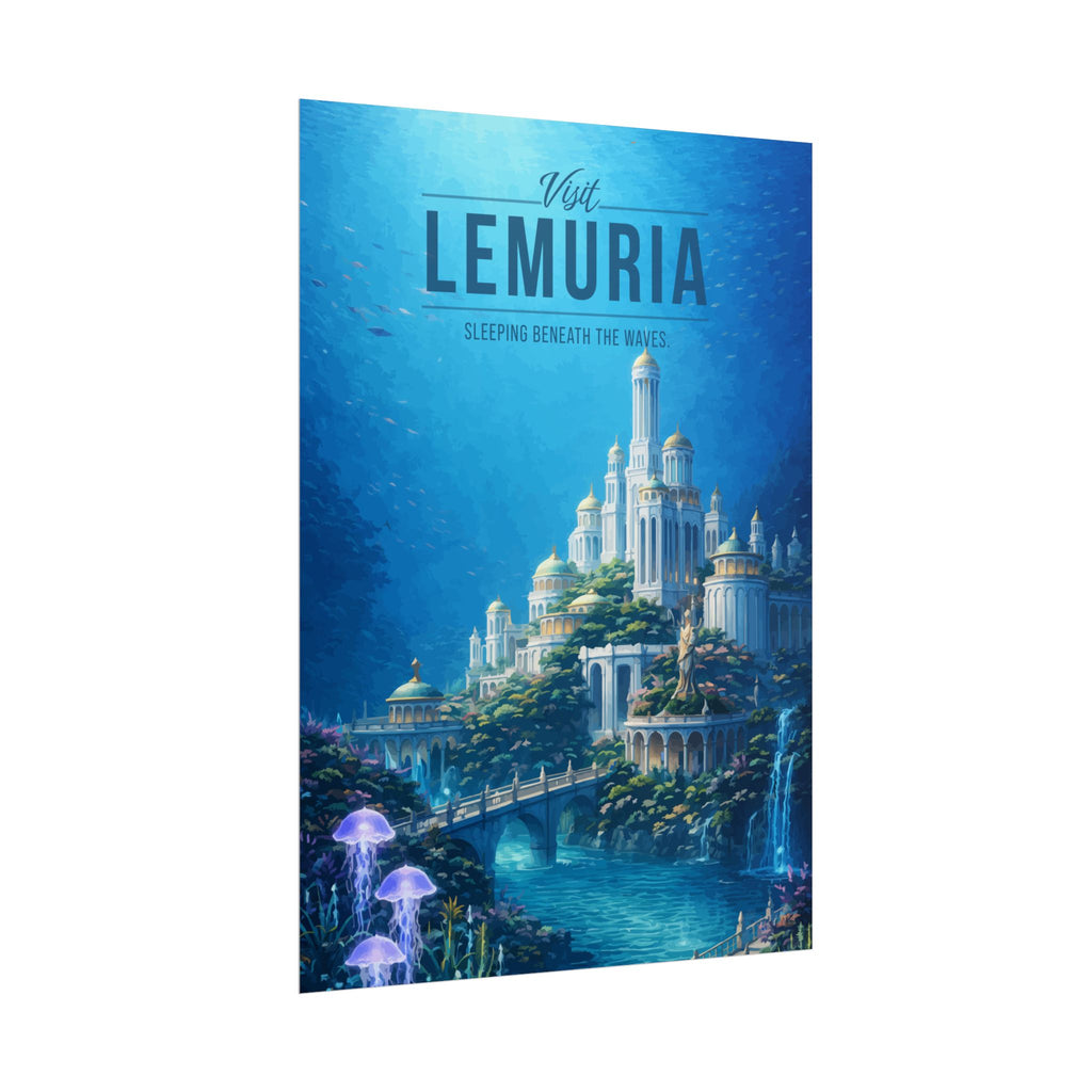 Lemuria Travel Poster
