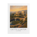 Getty Center Travel Poster