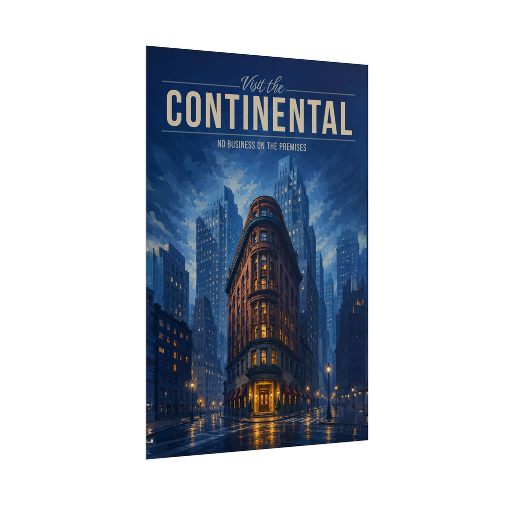 Continental Travel Poster