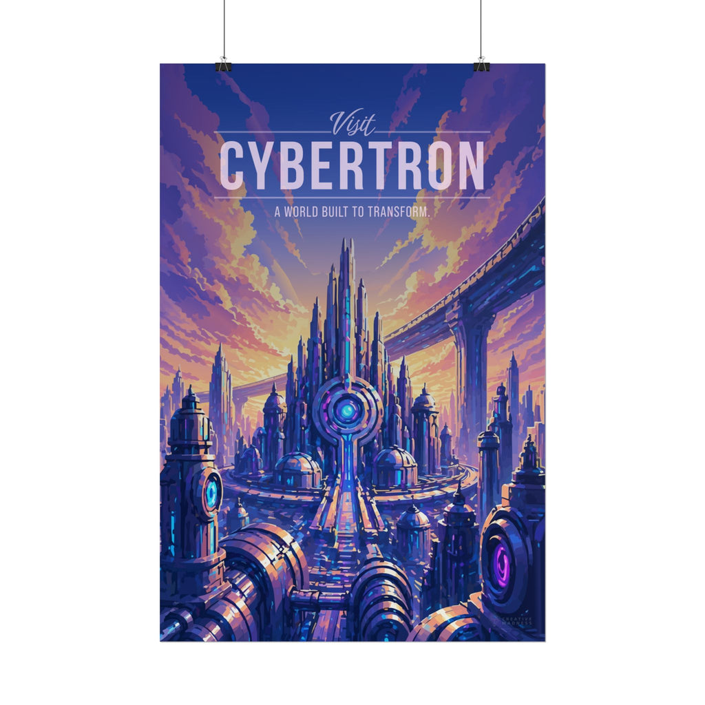 Cybertron Travel Poster