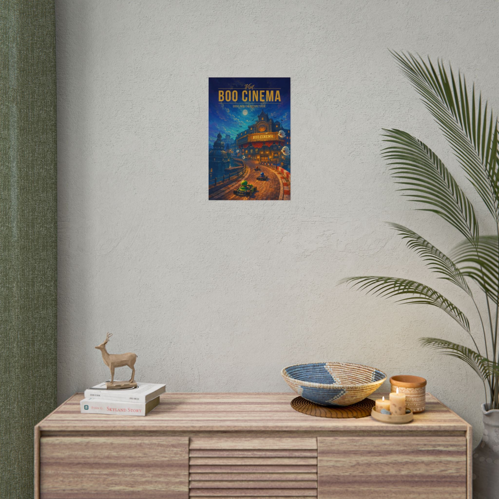 Boo Cinema Travel Poster