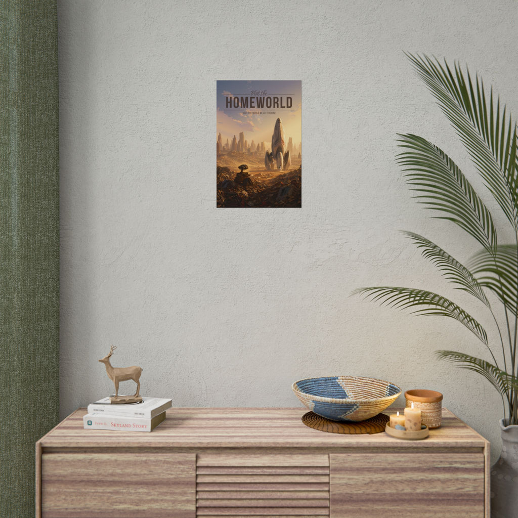 Homeworld Travel Poster
