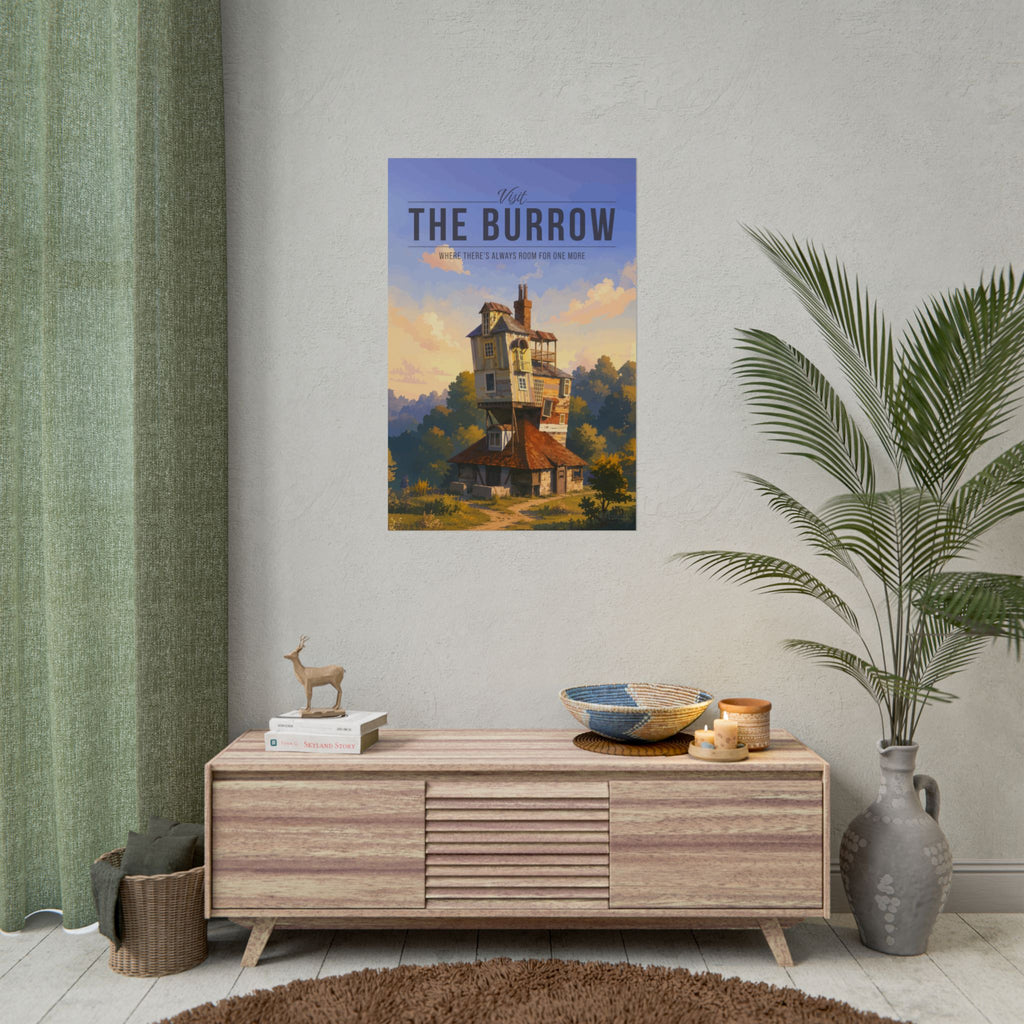 The Burrow Travel Poster