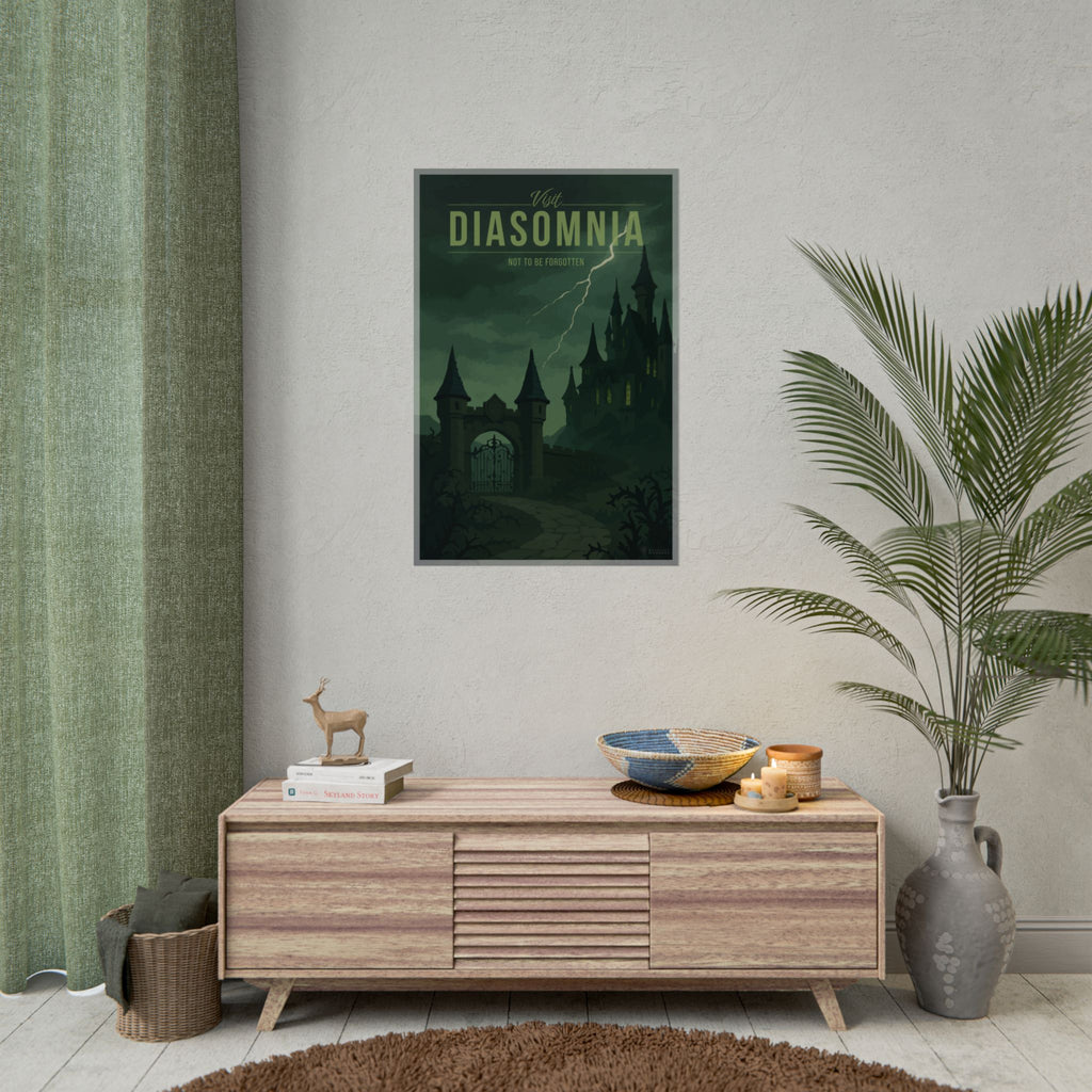 Diasomnia Travel Poster