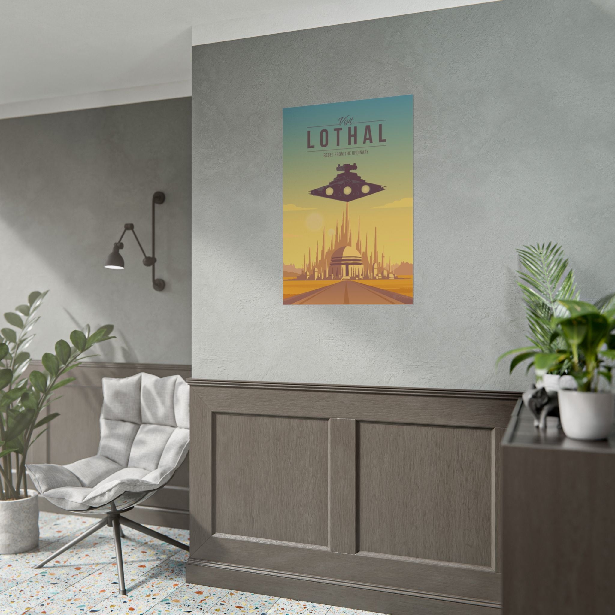 Lothal Travel Poster
