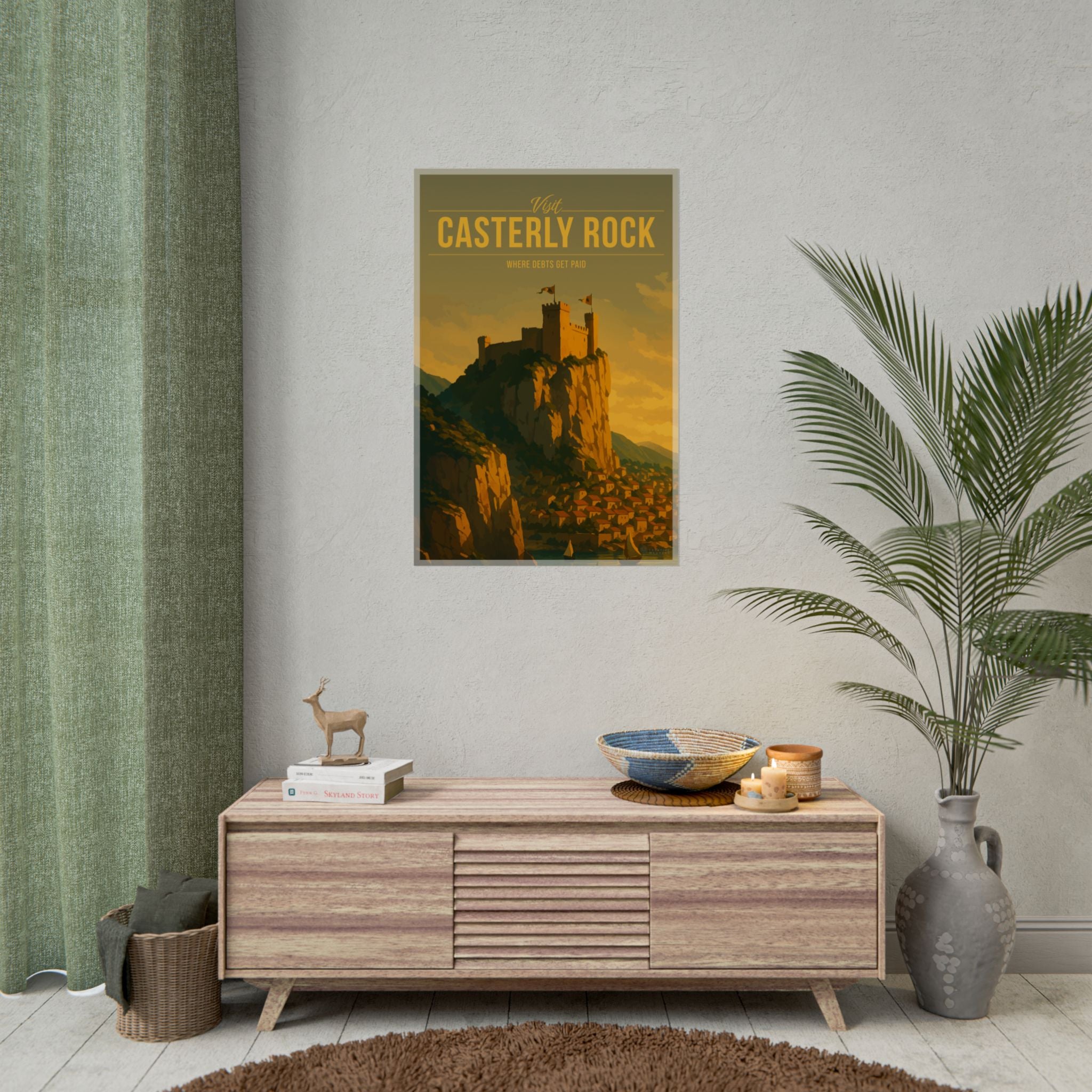 Casterly Rock Travel Poster