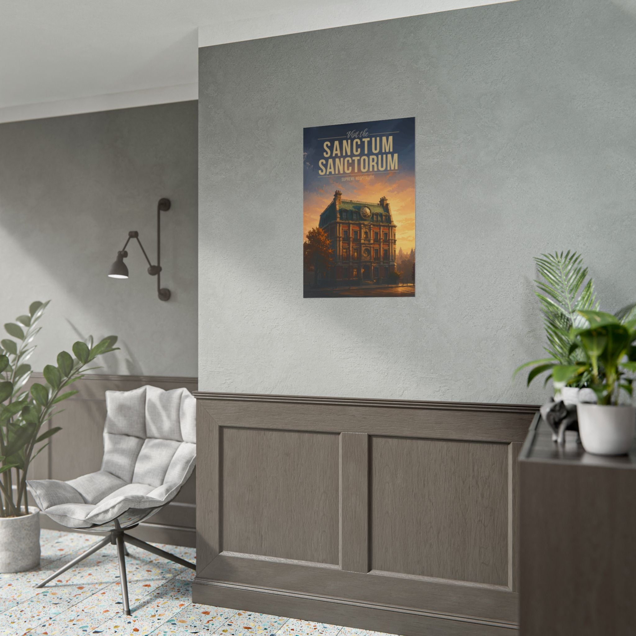 Sanctum Sanctorum Travel Poster