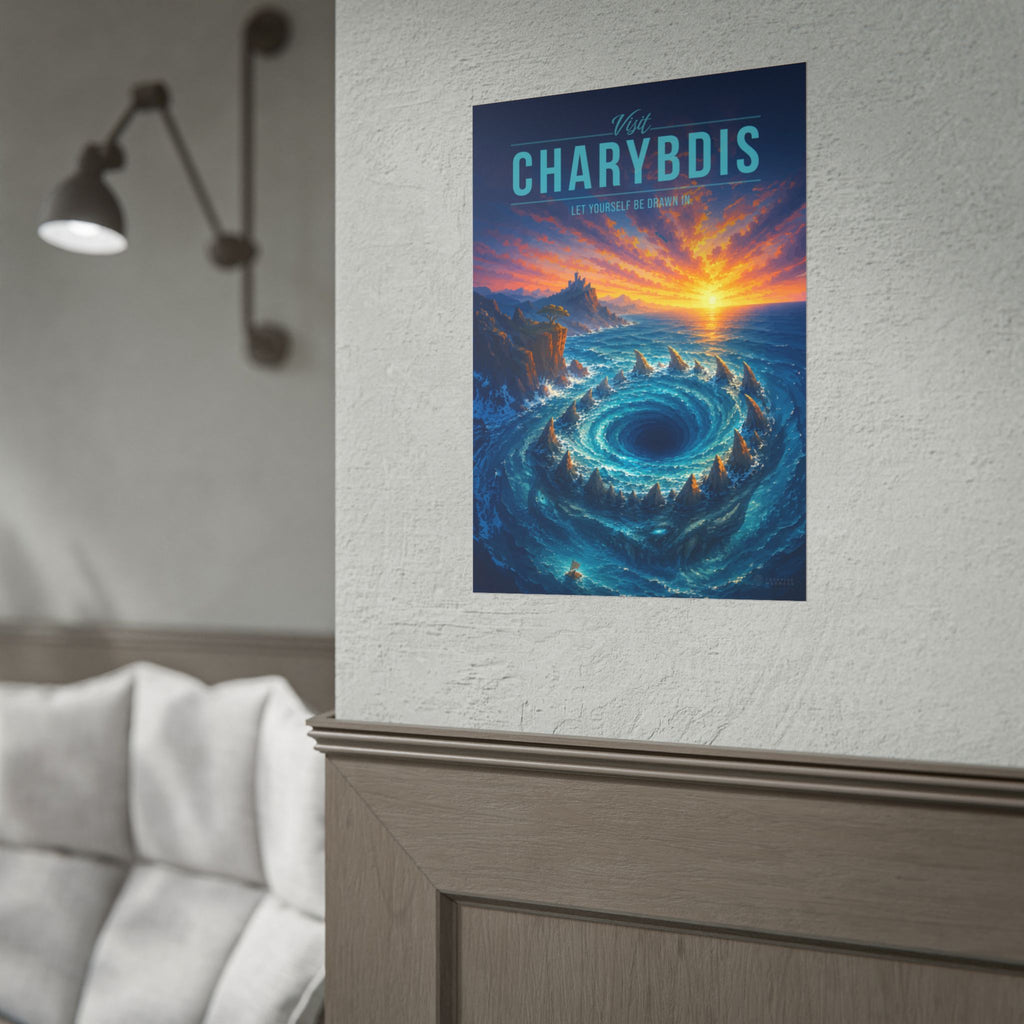 Charybdis Travel Poster
