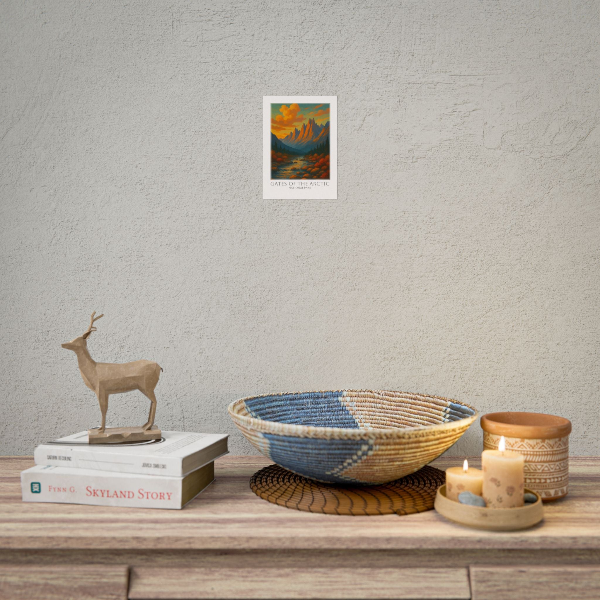 GATES OF_THE ARCTIC * Travel Poster * National Park Wall Art