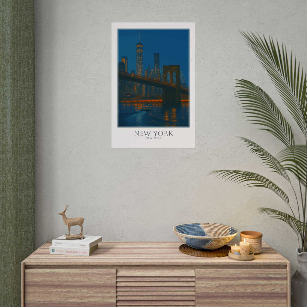 New York Travel Poster