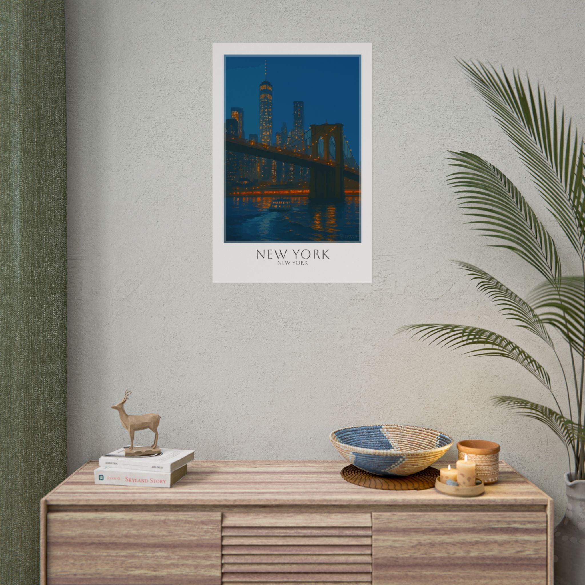 New York Travel Poster