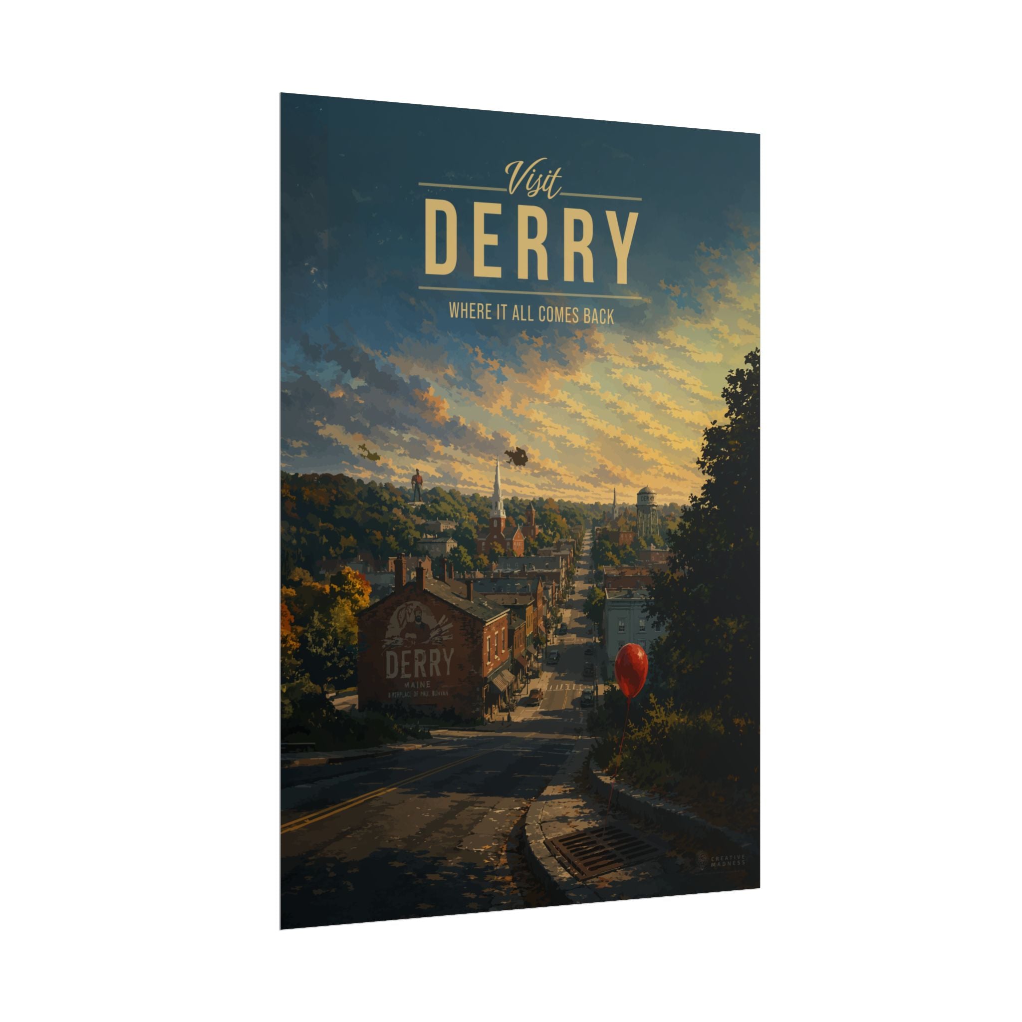 Derry Travel Poster