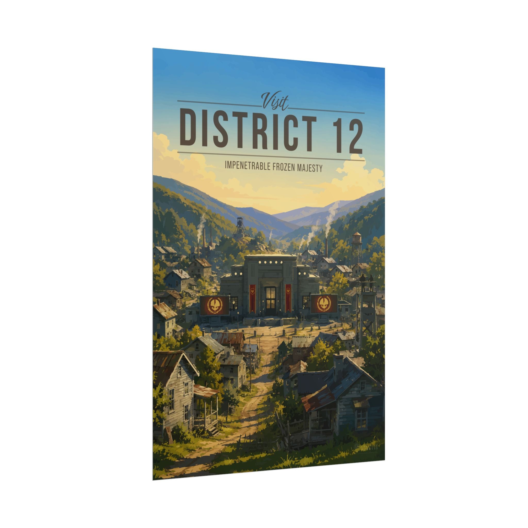 District 12 Travel Poster