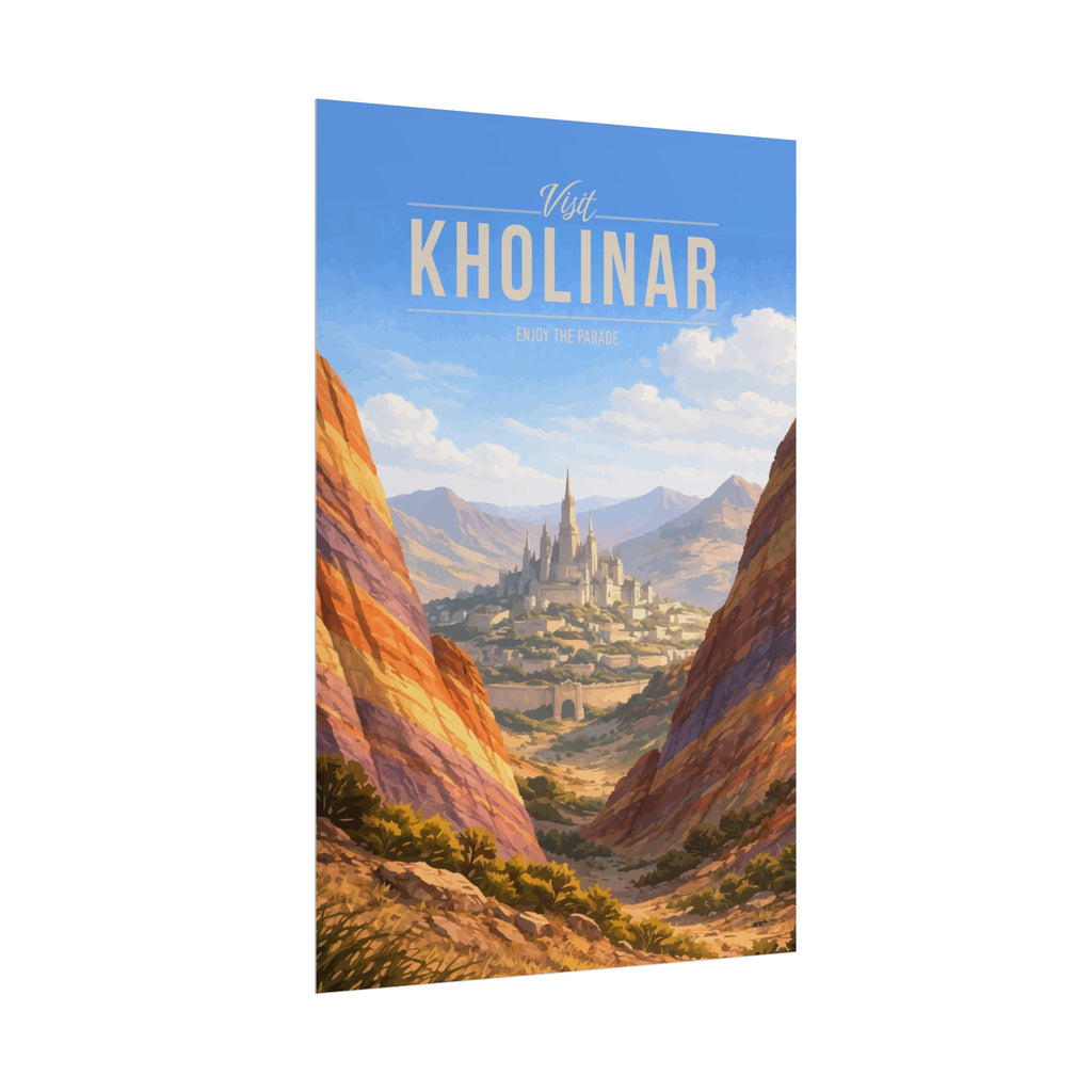 Kholinar Travel Poster