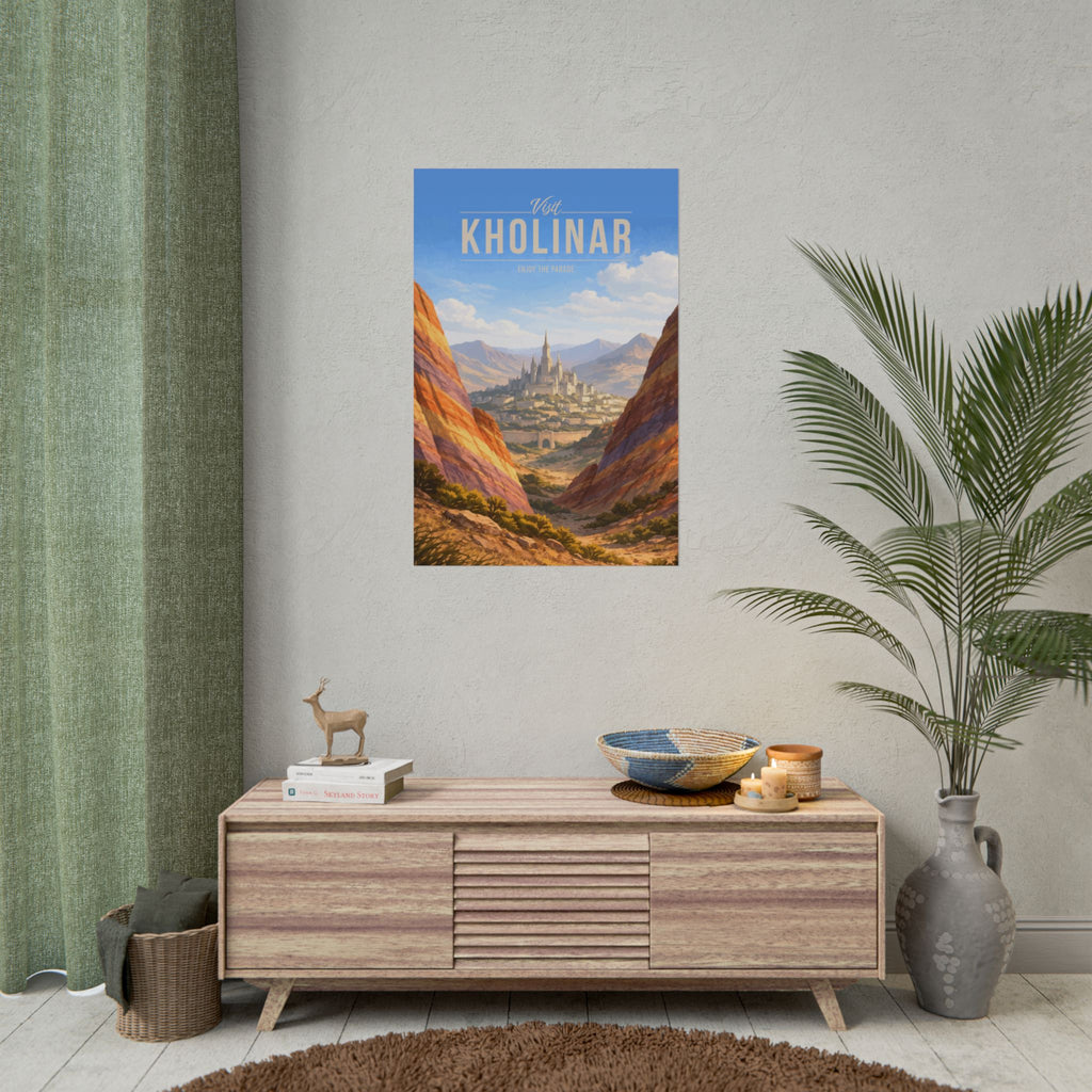 Kholinar Travel Poster