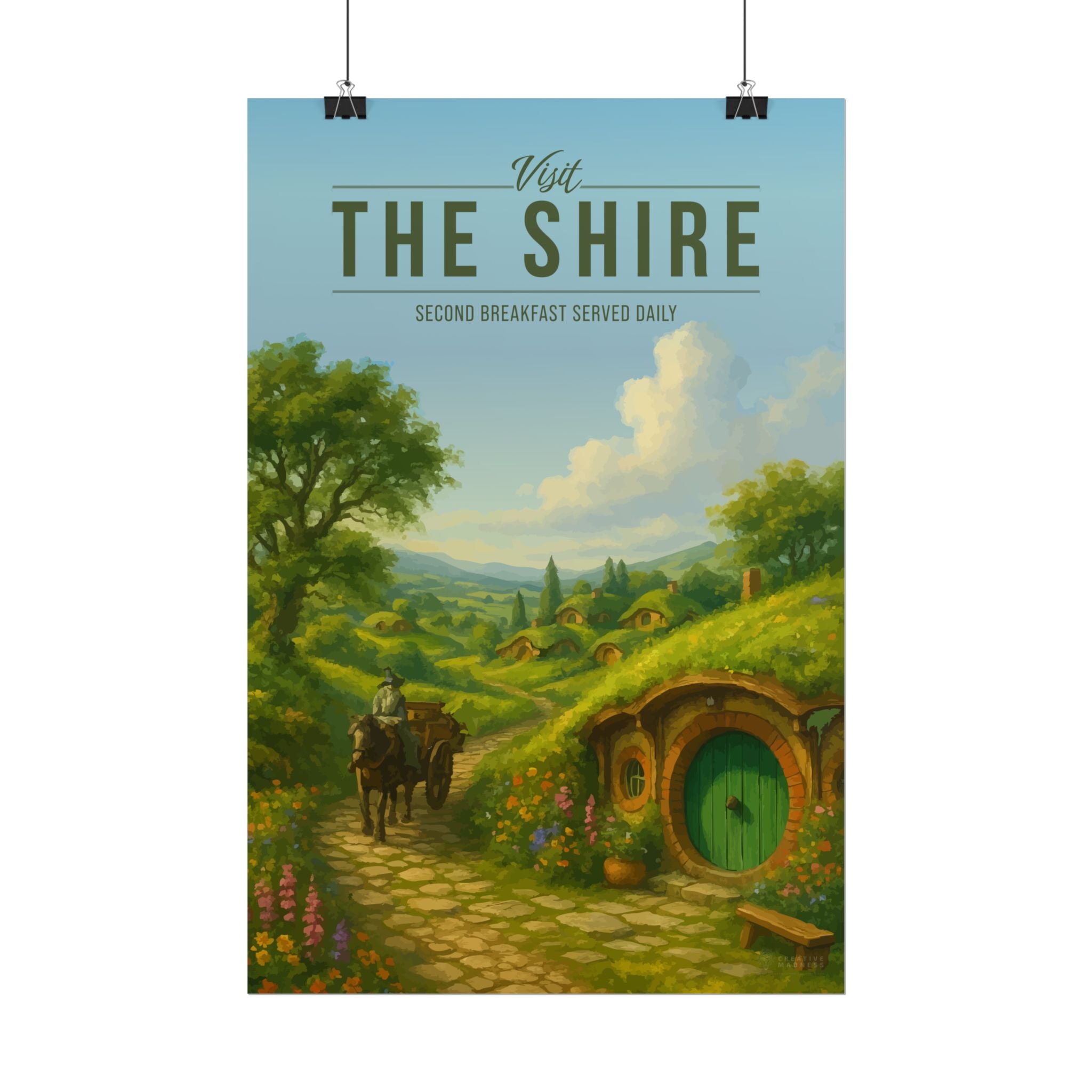 The Shire Travel Poster