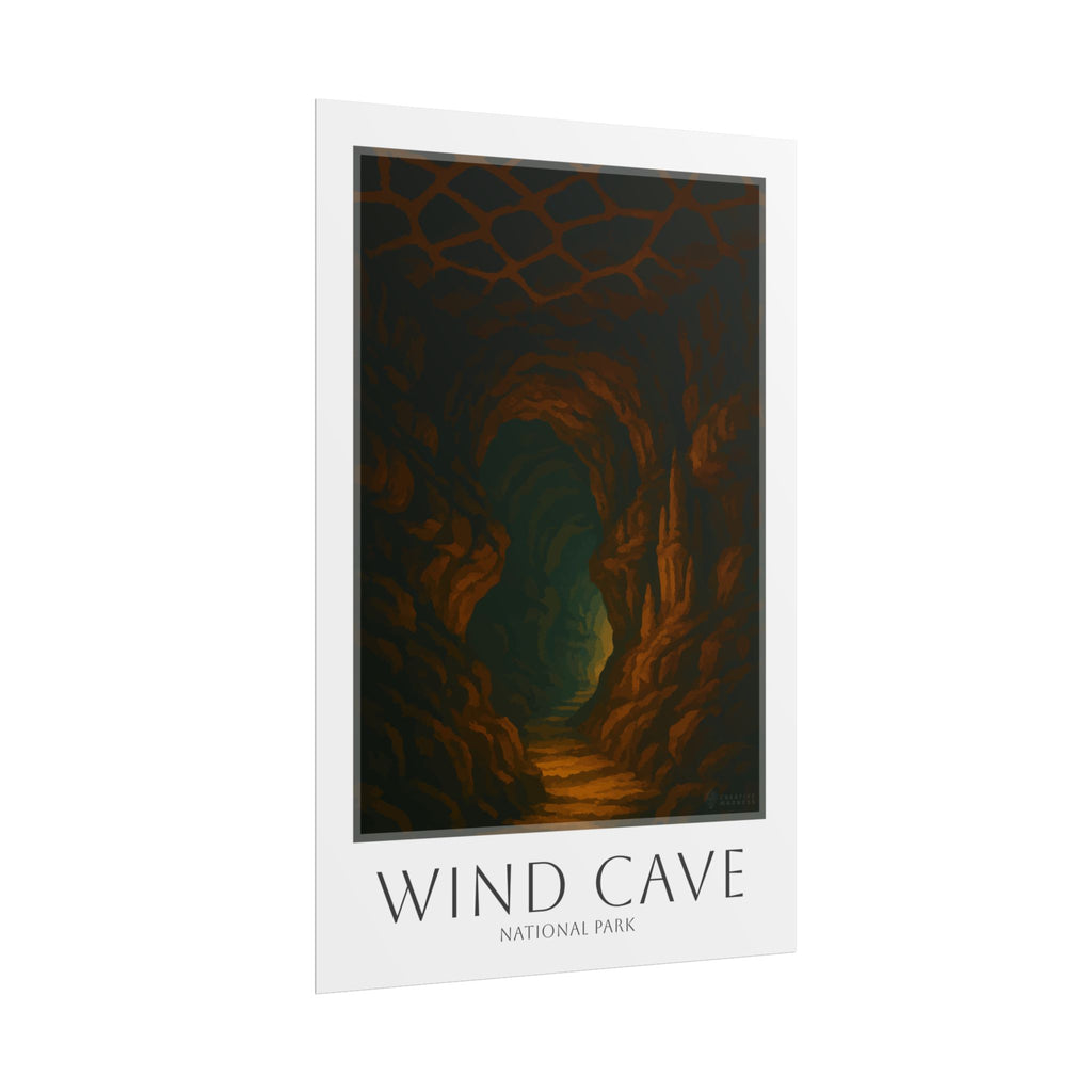 WIND CAVE  * Travel Poster * National Park Wall Art