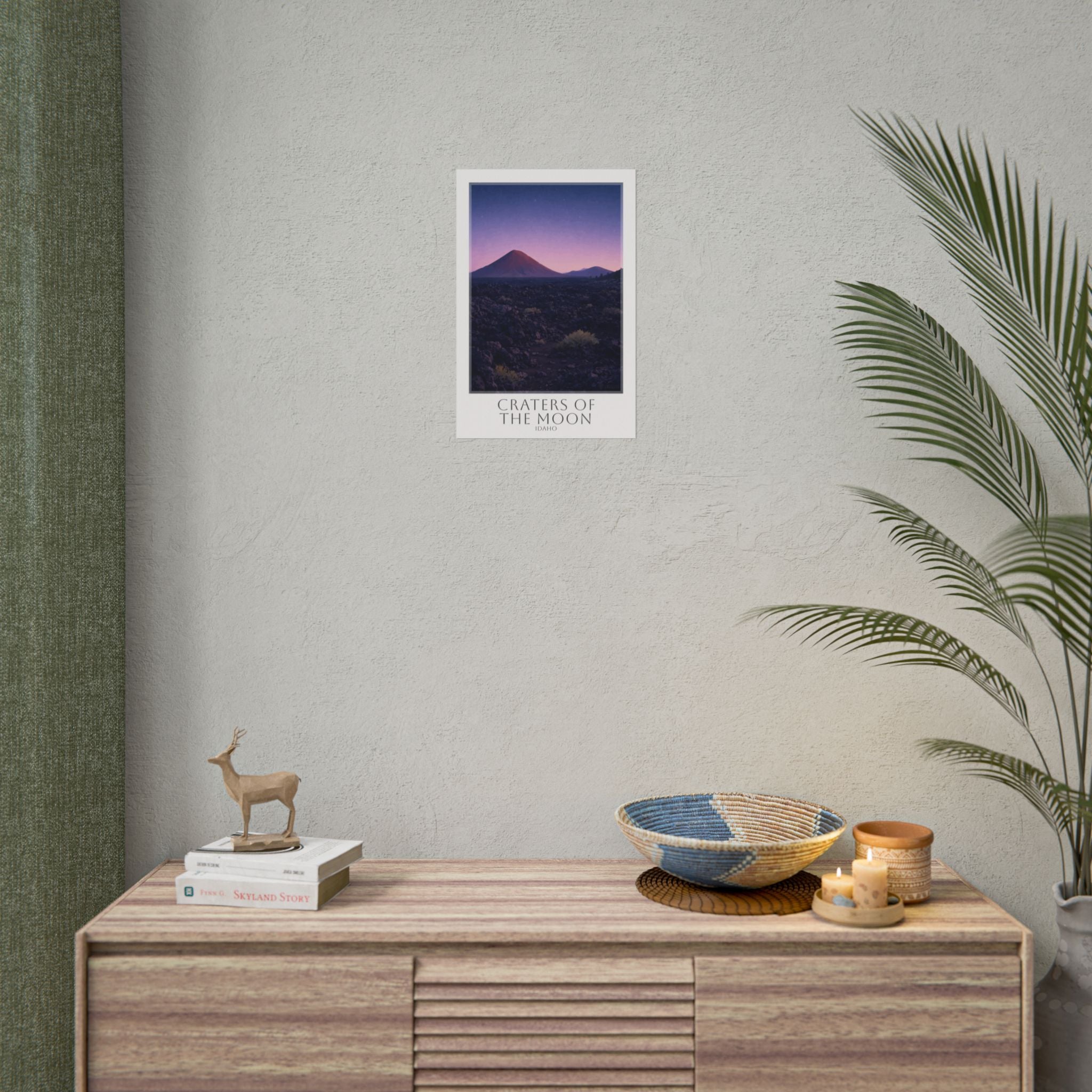 Craters Of The Moon Travel Poster