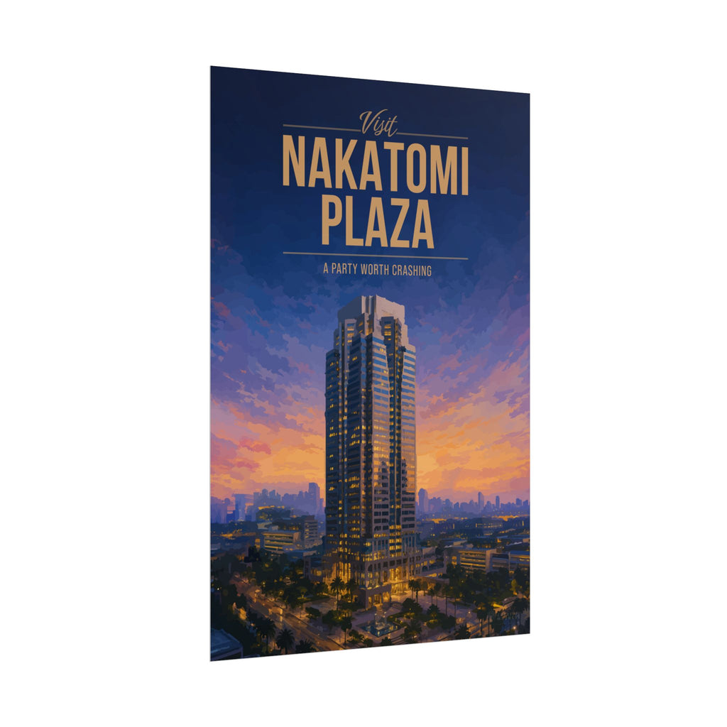 Nakatomi Plaza Travel Poster