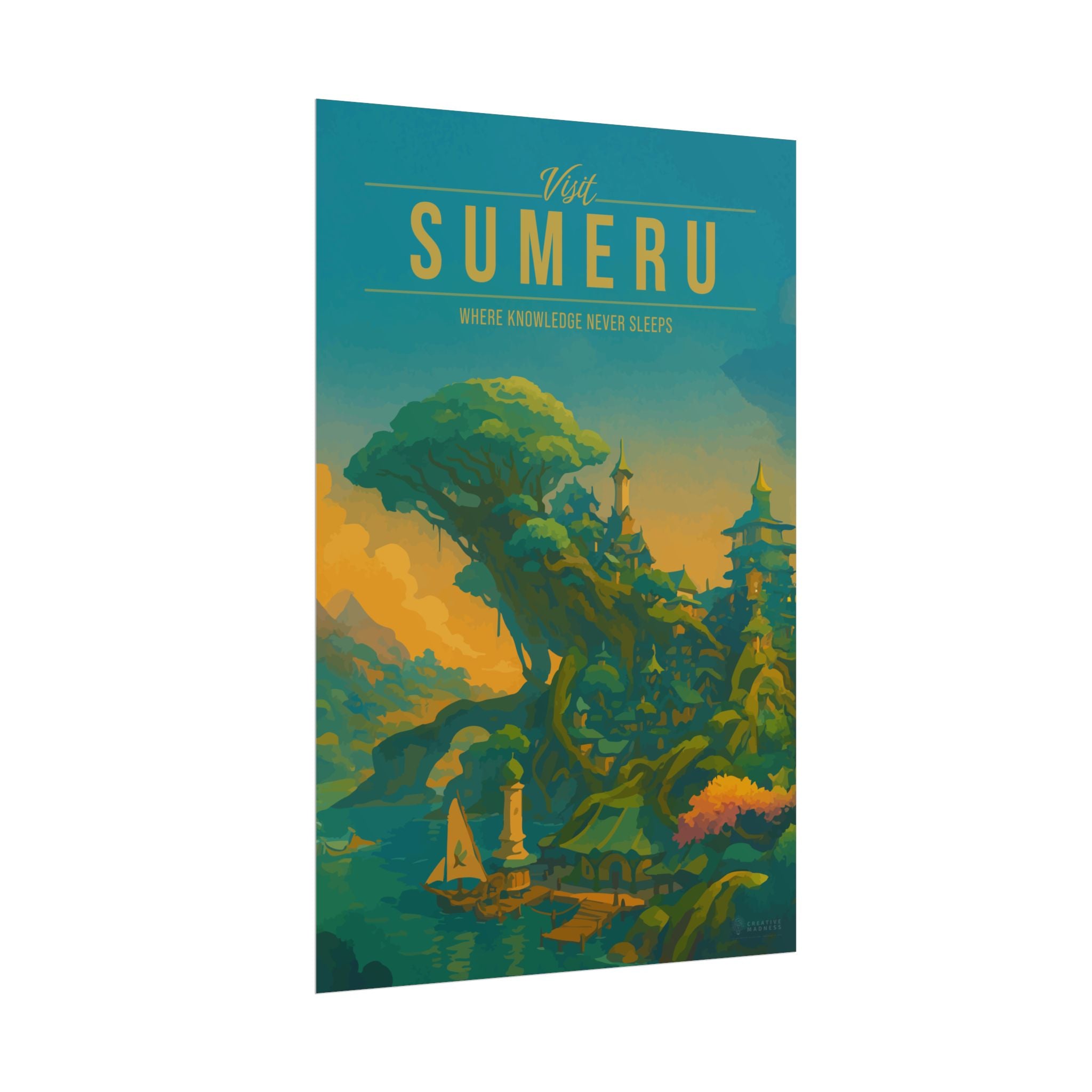 Sumeru Travel Poster