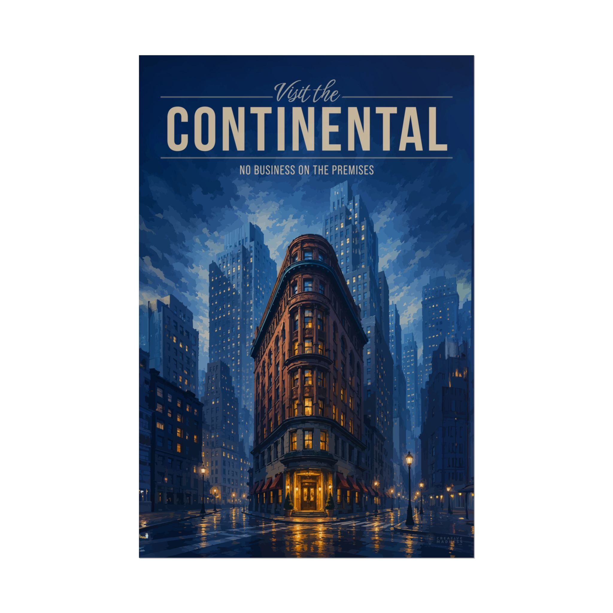 Continental Travel Poster