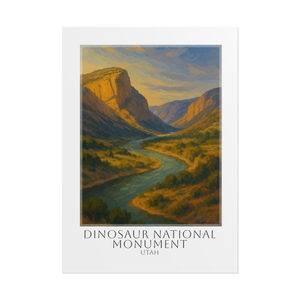 Dinosaur Travel Poster