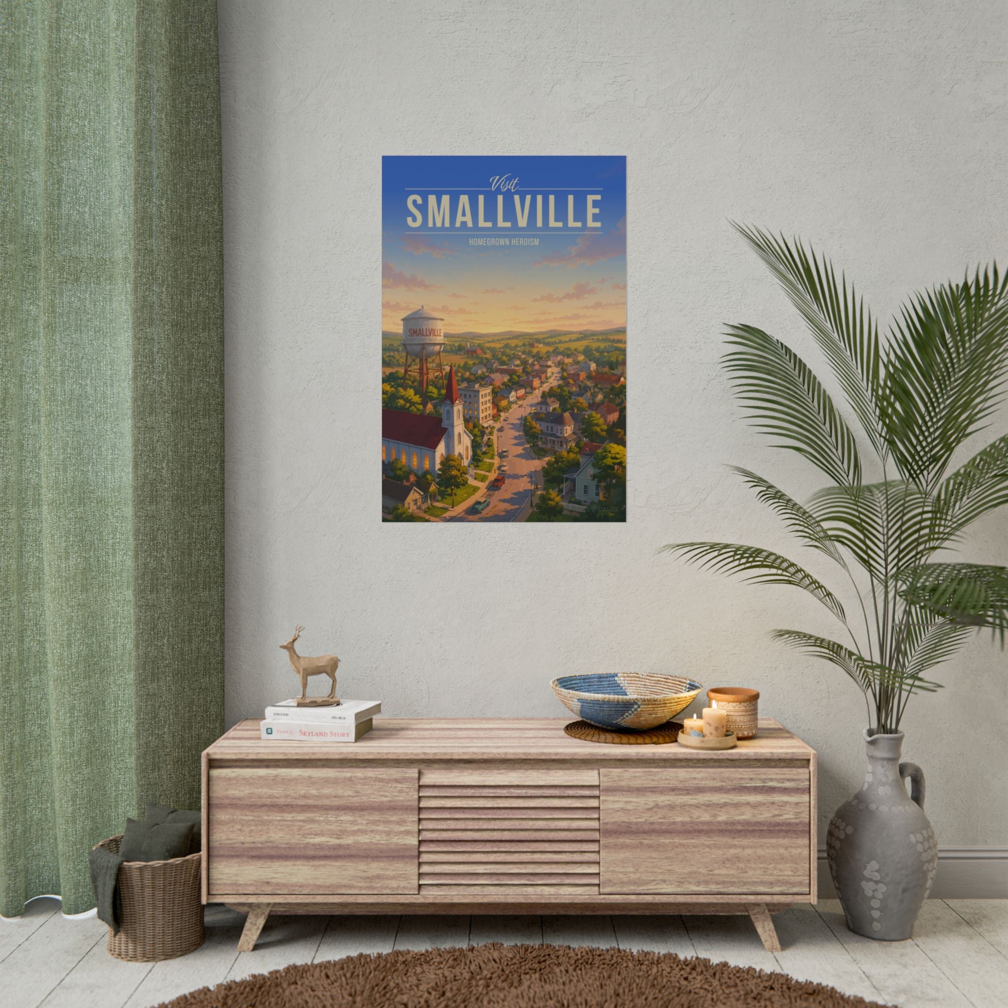 Smallville Travel Poster
