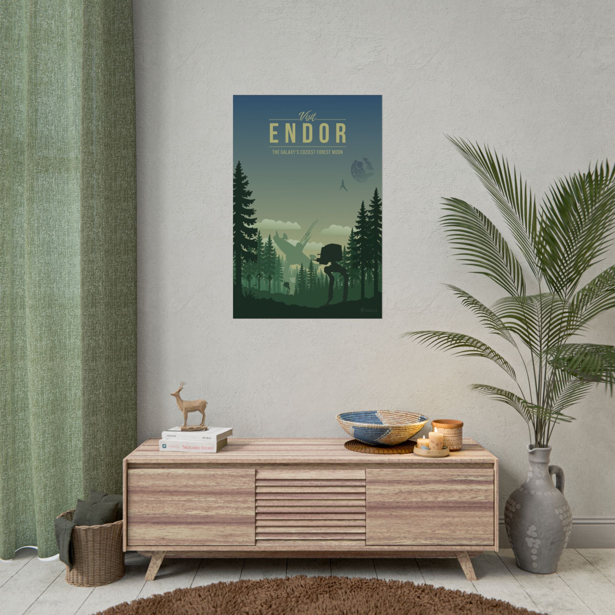 Endor Travel Poster