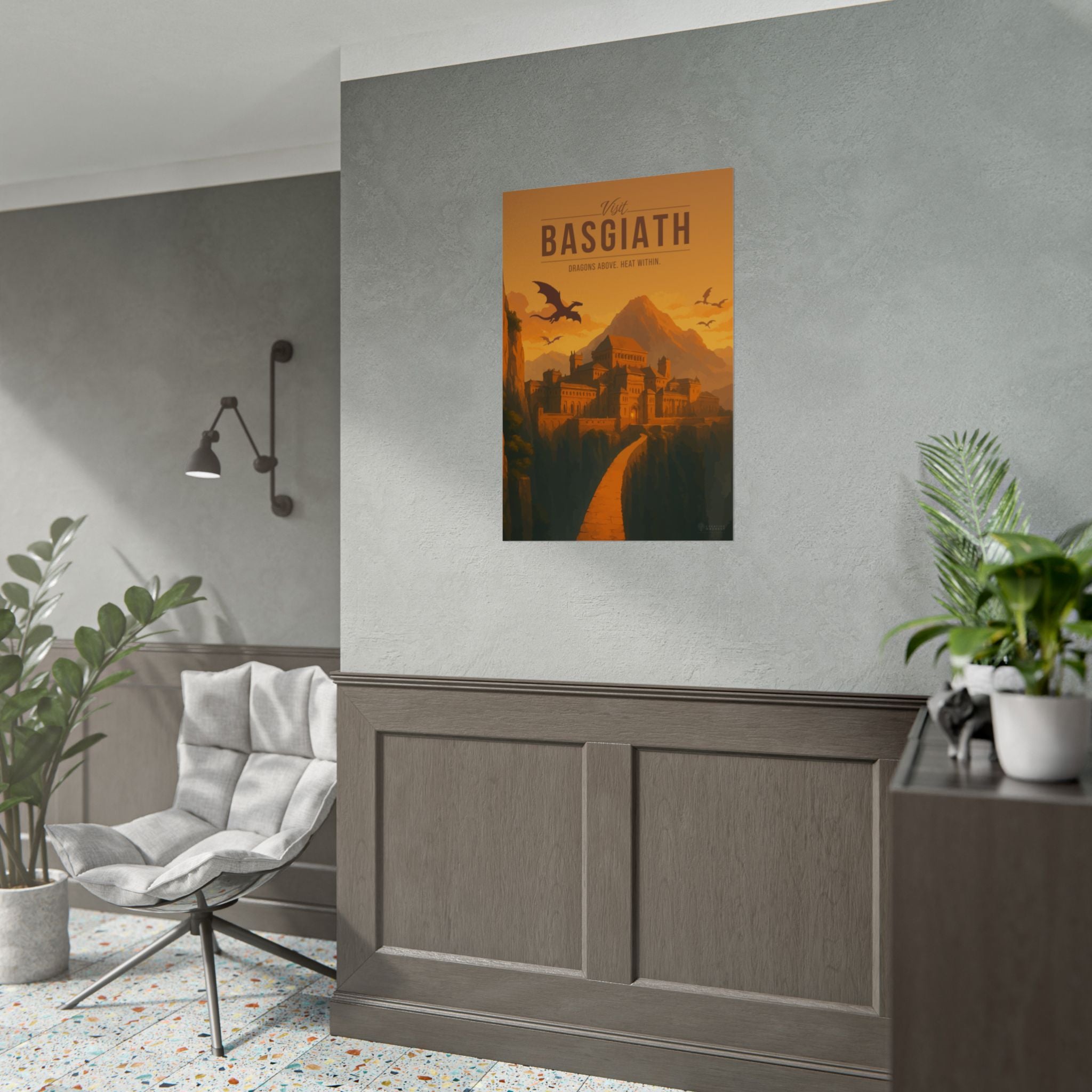 Basgiath Travel Poster