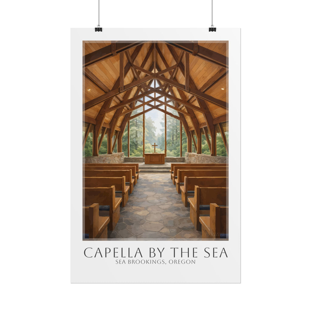 Capella By The Sea Travel Poster