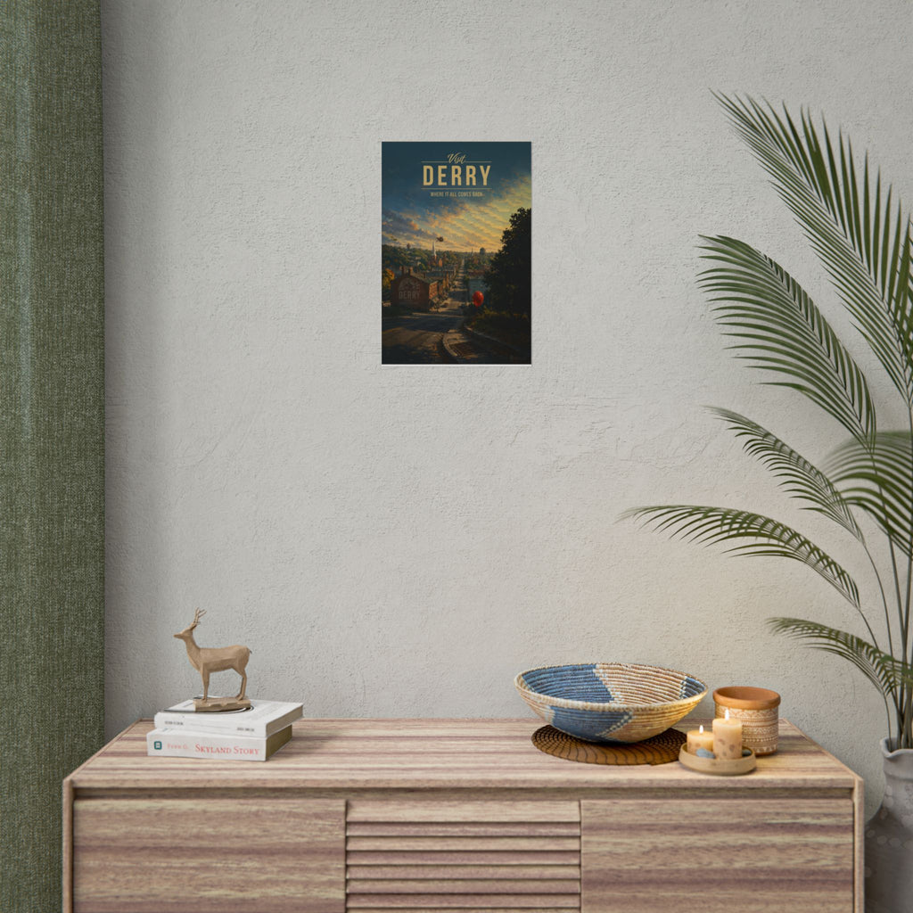 Derry Travel Poster