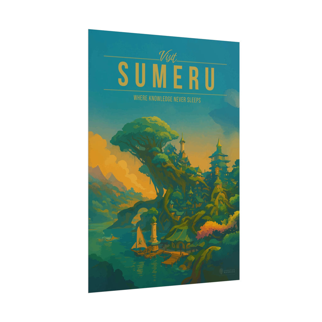 Sumeru Travel Poster