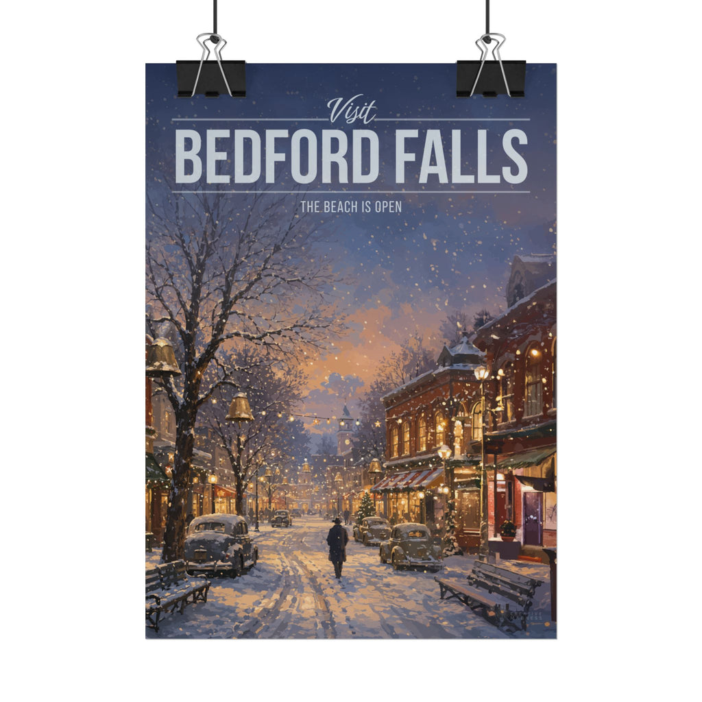 Bedford Falls Travel Poster