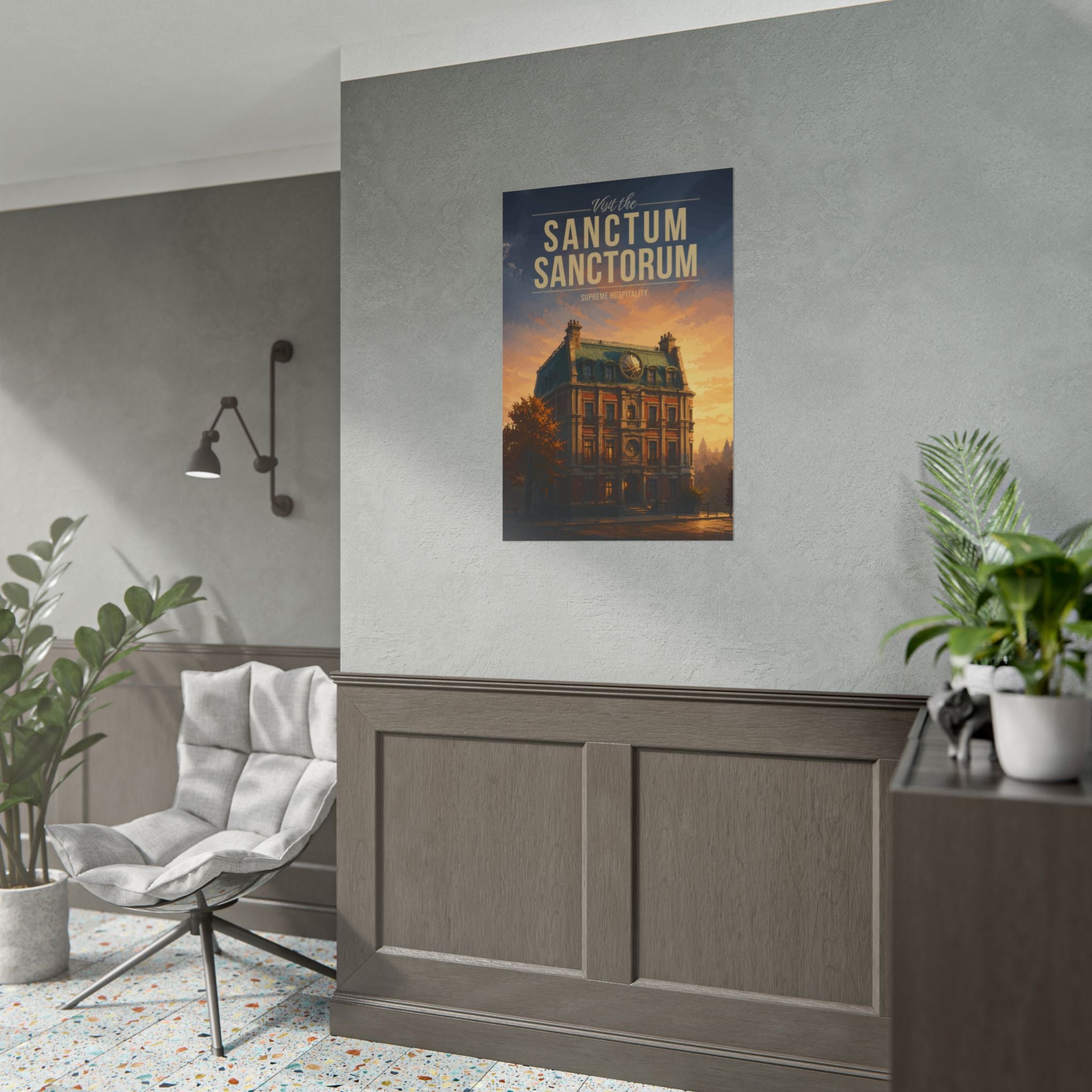 Sanctum Sanctorum Travel Poster