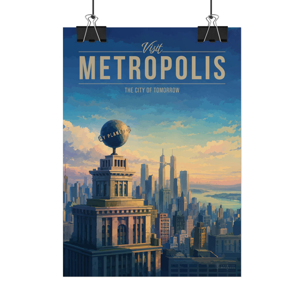 Metropolis Travel Poster