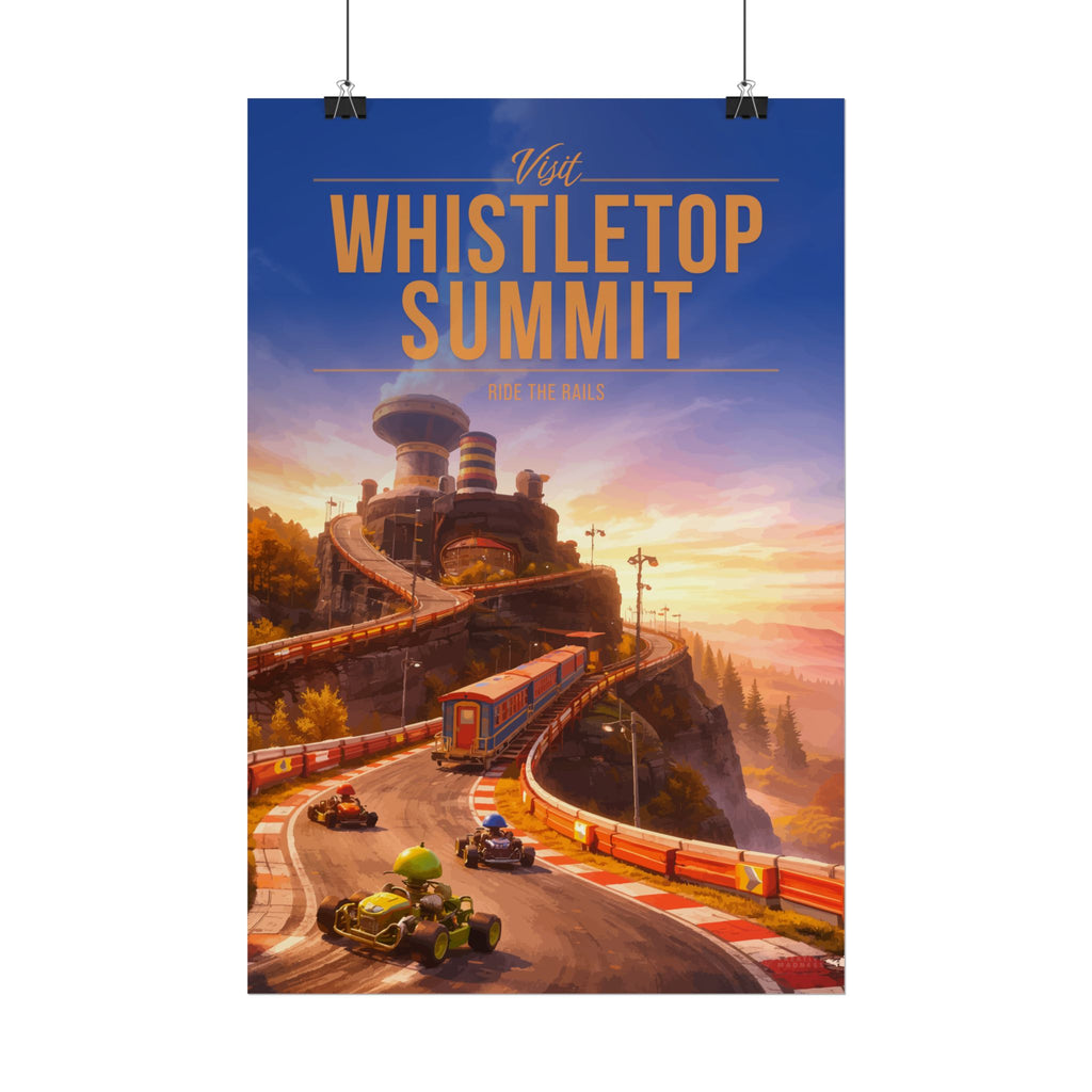 Whistletop Summit Travel Poster