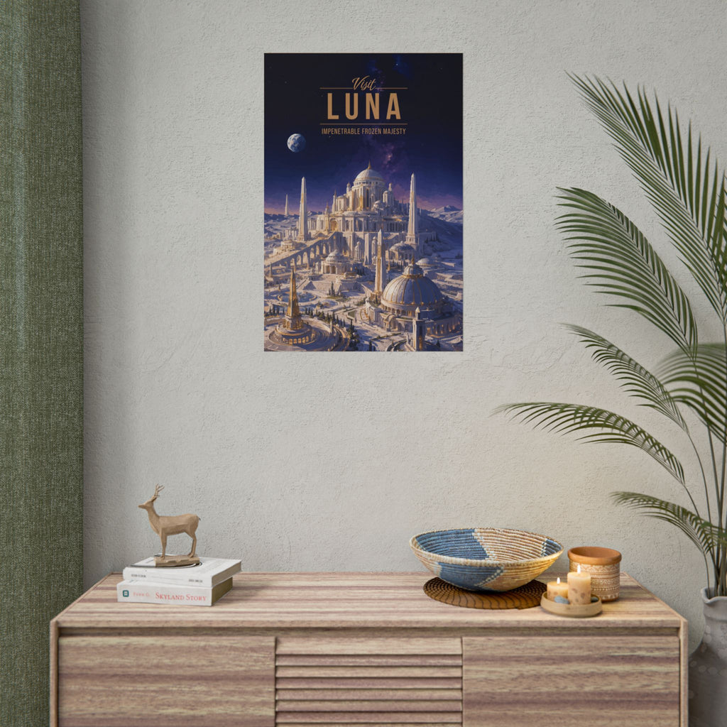 Luna Travel Poster