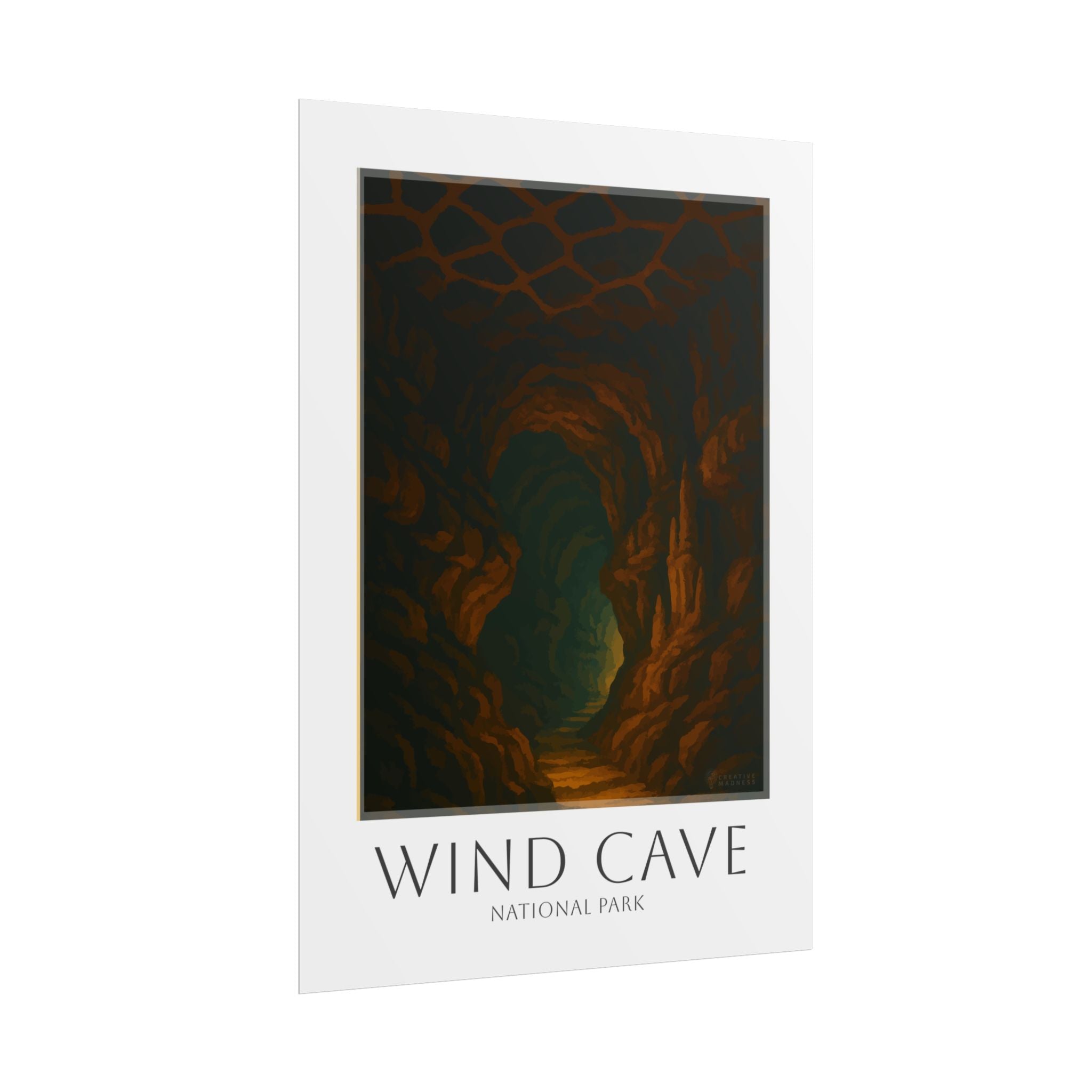 WIND CAVE  * Travel Poster * National Park Wall Art