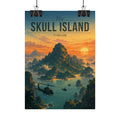Skull Island Travel Poster