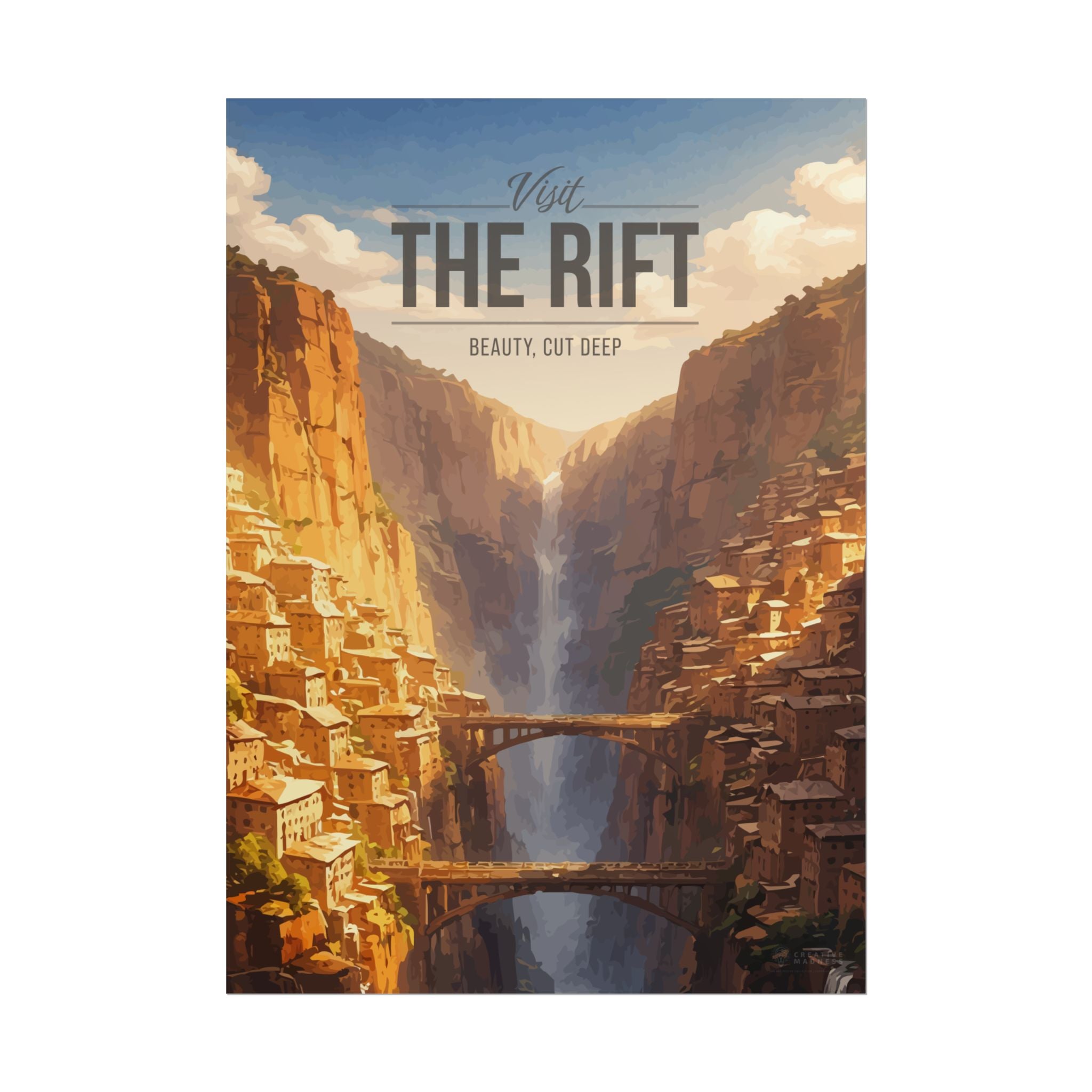 The Rift Travel Poster