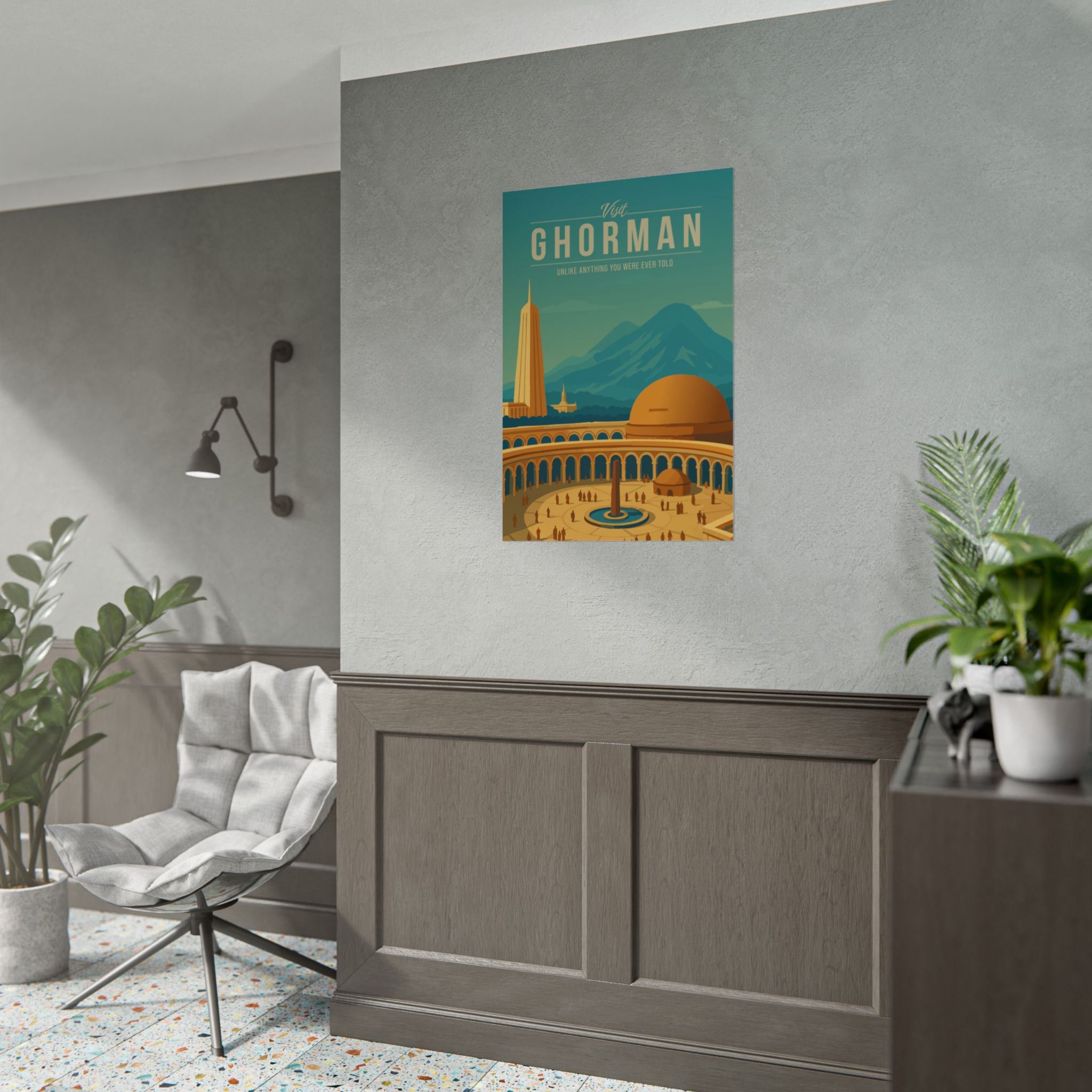 Ghorman Travel Poster