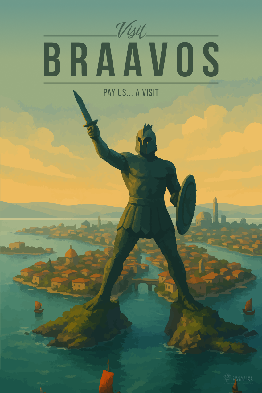 Braavos Travel Poster