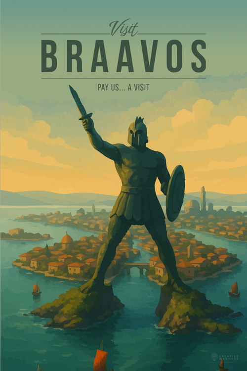 Braavos Travel Poster