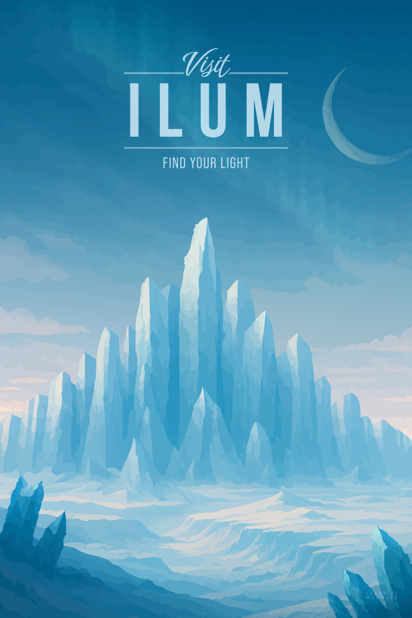 Ilum Travel Poster