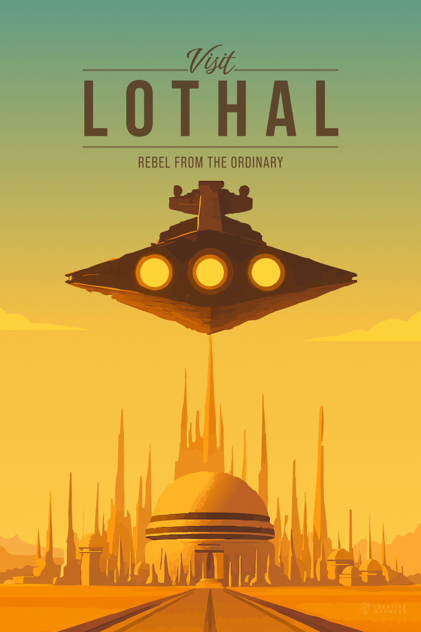 Lothal Travel Poster