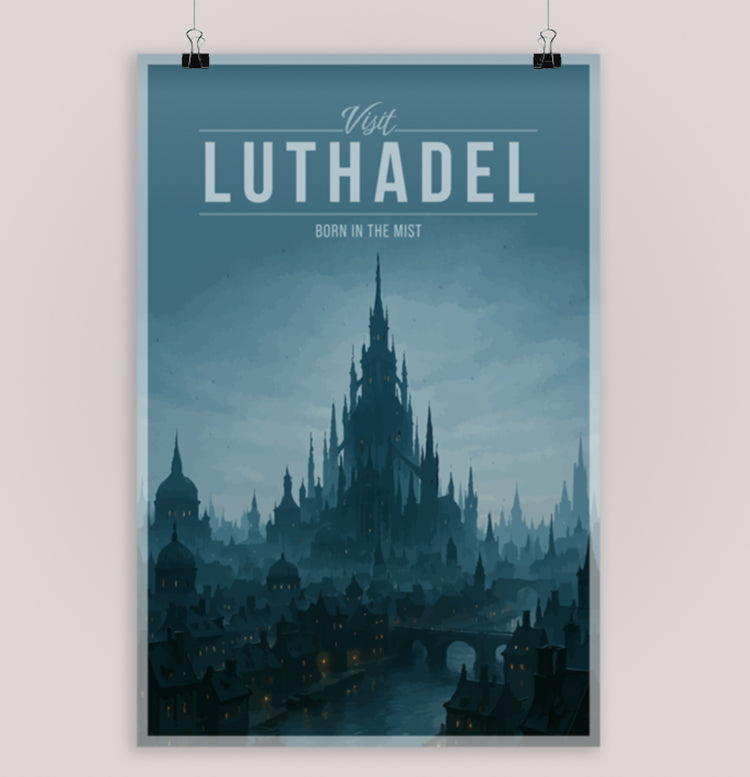 Luthadel Travel Poster